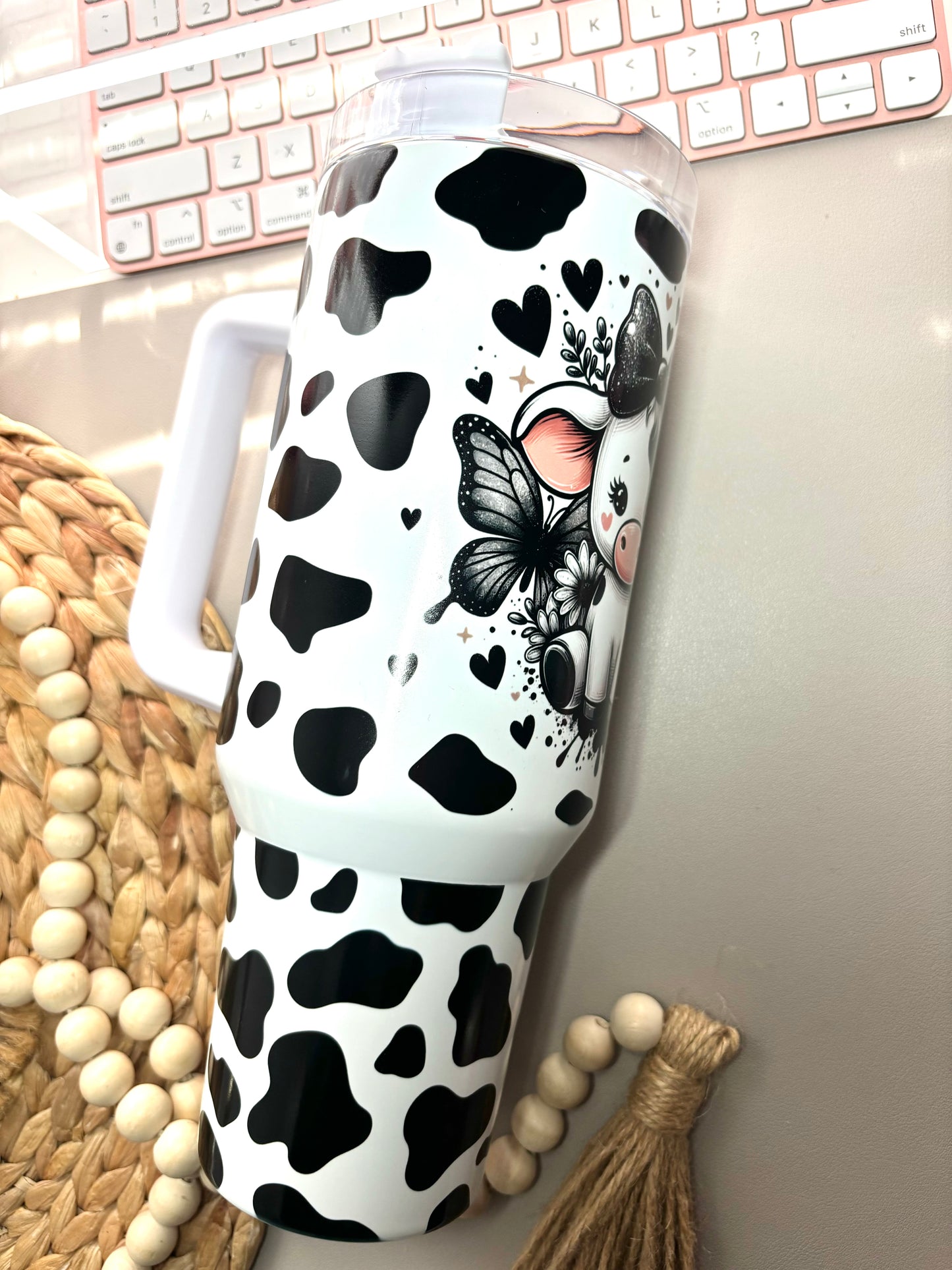 Highland Cow 40 oz tumbler