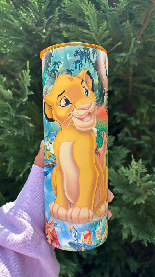 Lion King 20oz Skinny Tumbler