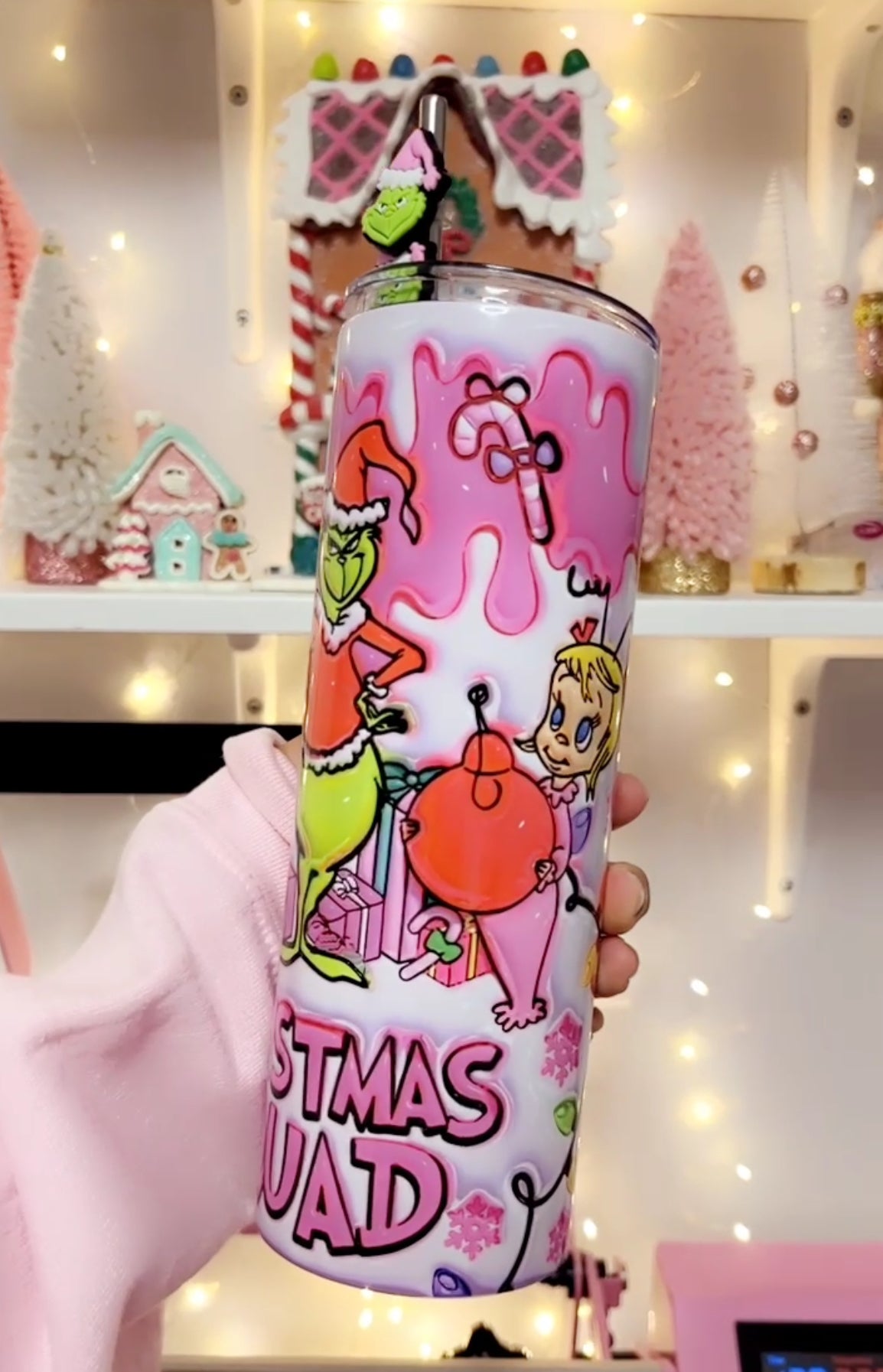 Christmas Squad 20 oz tumbler