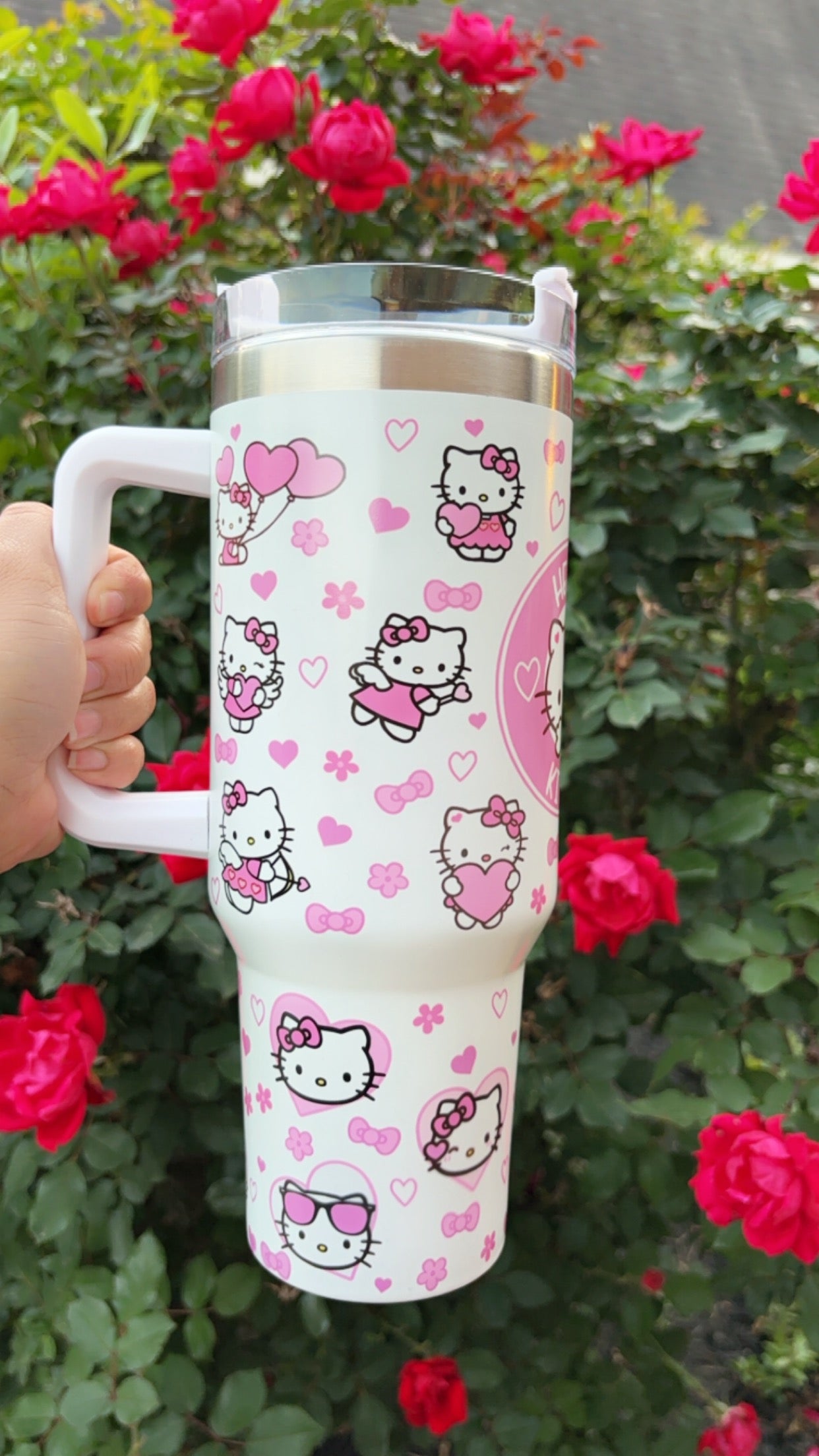 Hello Kitty 40 oz tumbler