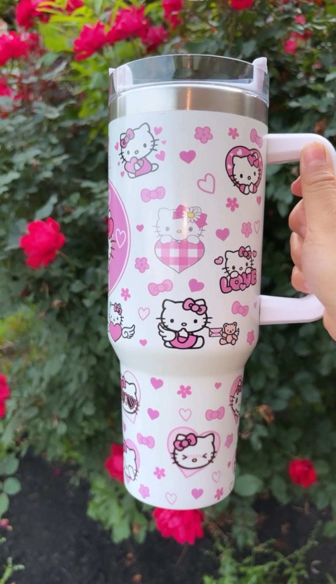 Hello Kitty 40 oz tumbler