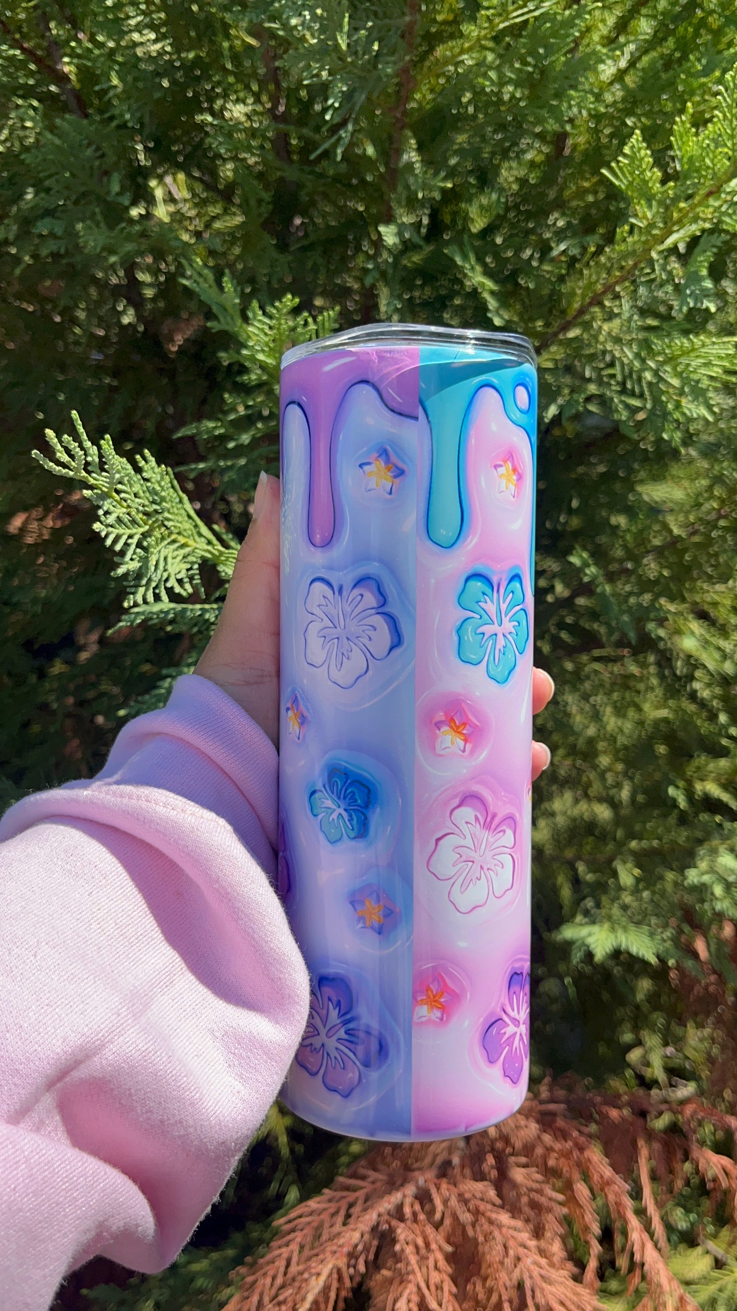 Stitch Inflated 20oz Skinny Tumbler