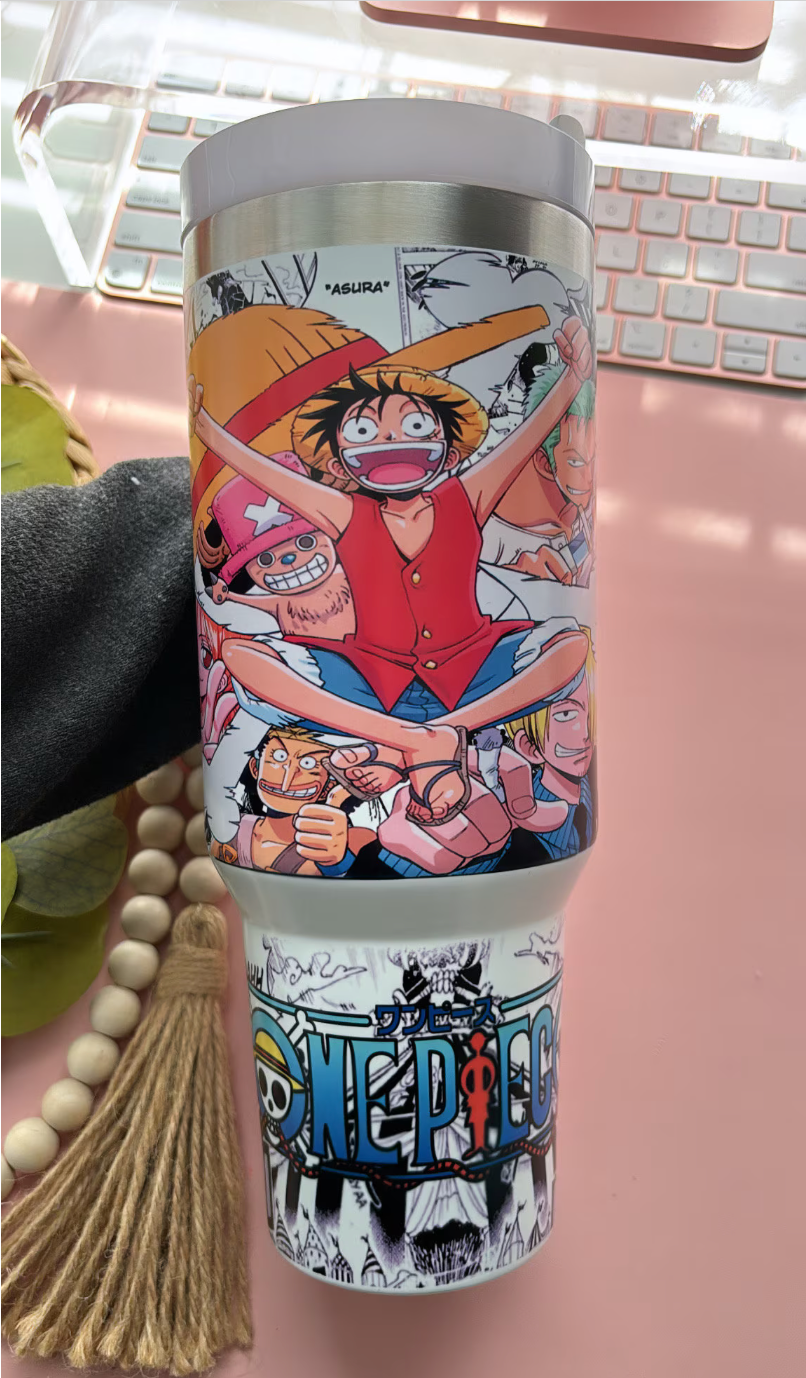 One Piece 40oz Glow in the Dark Tumber